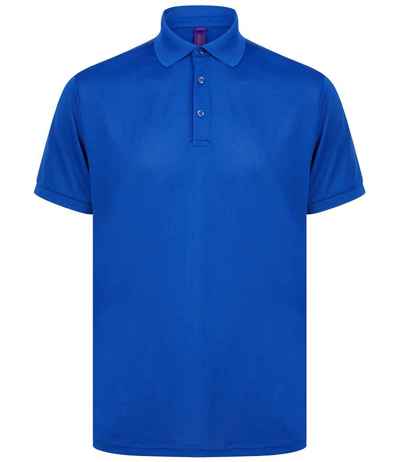 Henbury Recycled Polyester Piqué Polo Shirt