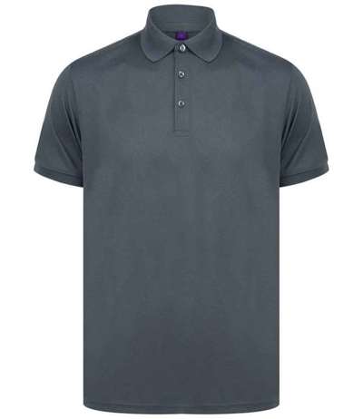 Henbury Recycled Polyester Piqué Polo Shirt