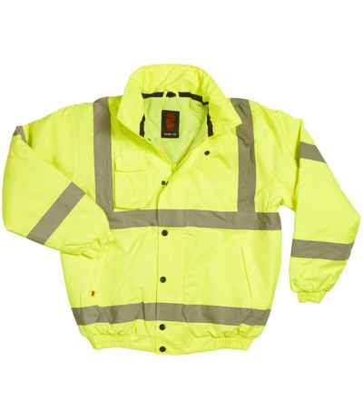 Warrior Hi-Vis Bomber Jacket