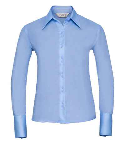 Russell Athletic Collection Ladies Long Sleeve Ultimate Non-Iron Shirt