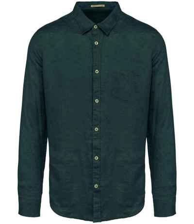 Spasso Long Sleeve Linen Shirt