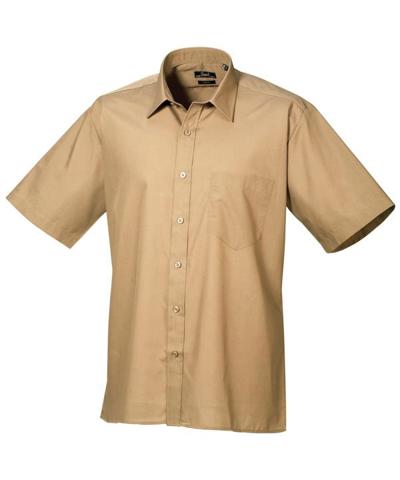 Short Sleeve Poplin Shirt
