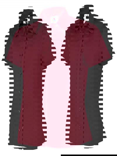 Ladies Poplin Half Sleeve Shirt