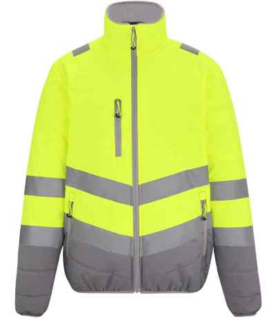 Regatta High Visibility Two Tone Thermal Baffle Jacket