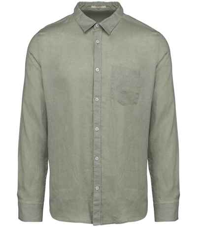 Spasso Long Sleeve Linen Shirt