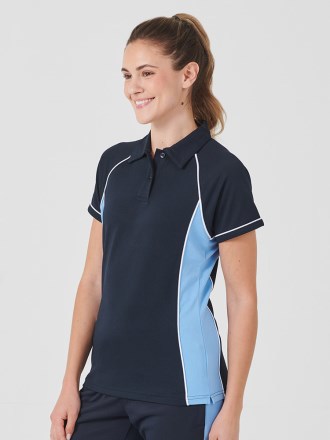 Women's Piped Performance Polo