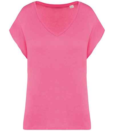 Native Spirit Ladies Oversized V Neck T-Shirt