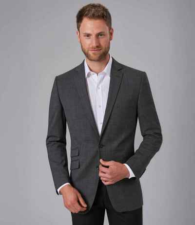 Brook Taverner Alba Long Sleeve Slim Fit Poplin Shirt