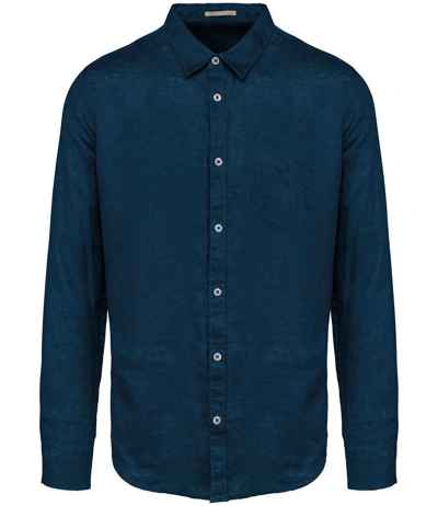 Spasso Long Sleeve Linen Shirt