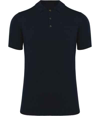 Spasso Knitted Polo Shirt