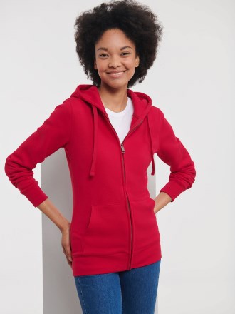 Russell Ladies Authentic Zipped Hoodie