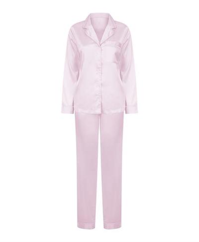 Ladies Satin Long Pyjamas