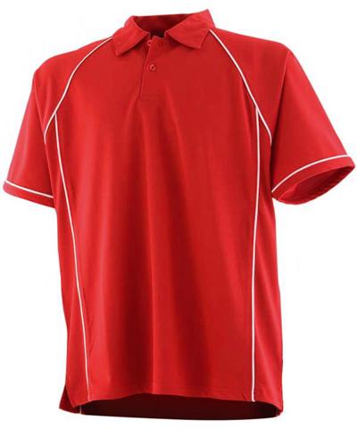 Piped Performance Polo