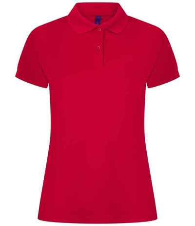 Henbury Ladies Coolplus® Wicking Piqué Polo Shirt