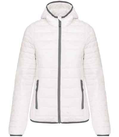 Kariban Ladies Lightweight Hooded Padded Jacket