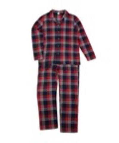 Mens Tartan Lounge Set