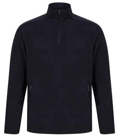 Henbury Zip Neck Micro Fleece