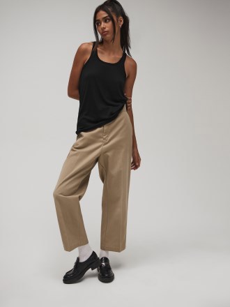 Bella Ladies Flowy Racer Back Tank Top