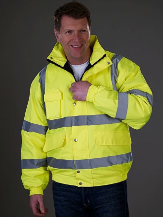 Hi Vis Bomber Jacket