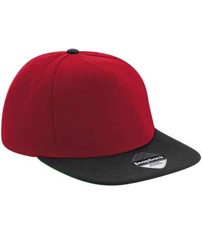 Beechfield Original Flat Peak Snapback Cap