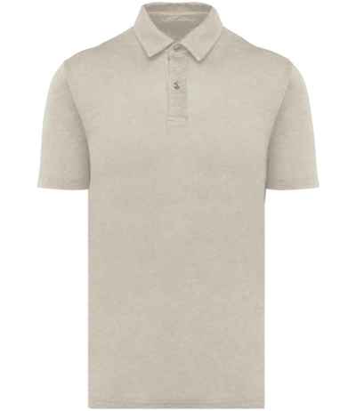 Spasso Knitted Linen Polo Shirt