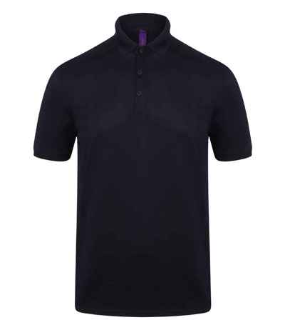 Henbury Slim Fit Stretch Microfine Piqué Polo Shirt