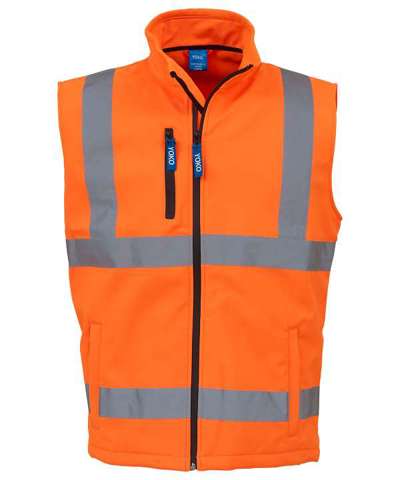 Yoko Hi Vis Soft Shell Gilet
