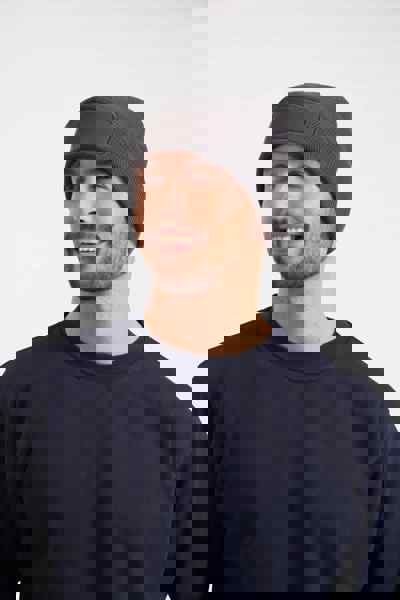 Rectangular Patch Beanie