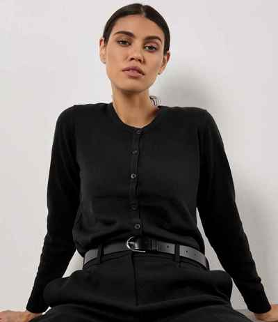 Kustom Kit Ladies Arundel Round Neck Cardigan