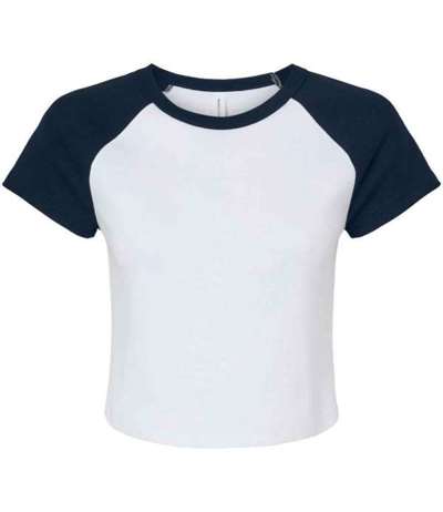 Ladies Micro Rib Raglan T shirt