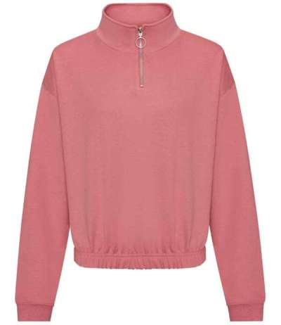 Women's Cropped 1/4 Zip Sweat