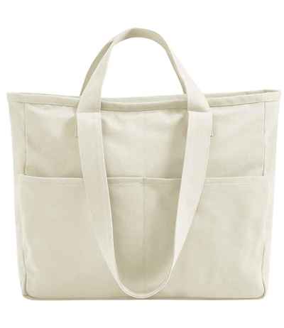 Westford Mill Double Handle Cargo Pocket Tote Bag