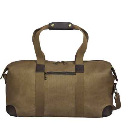 Quadra Heritage Waxed Canvas Holdall