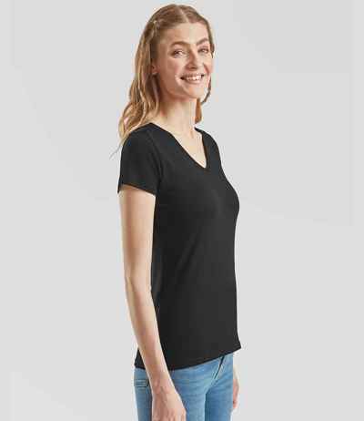 Fruit of the Loom Lady Fit Value V Neck T-Shirt