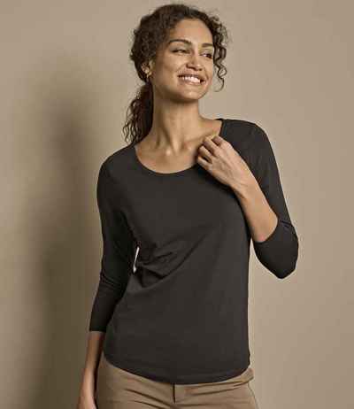 Tee Jays Ladies Stretch 3/4 Sleeve T-Shirt