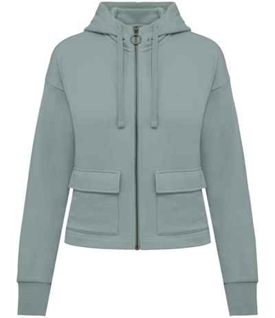 Native Spirit Ladies Full Zip Hooded Sweatshirt