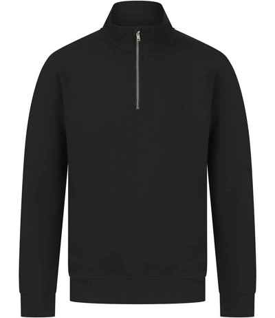 Henbury Unisex Sustainable 1/4 Zip Sweatshirt