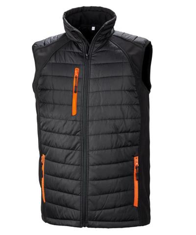 Result Black Compass Softshell Gilet