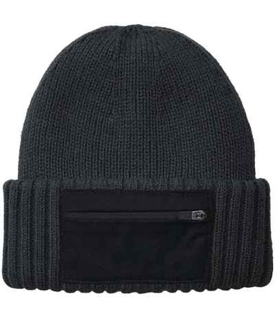 Beechfield Zip Patch Beanie