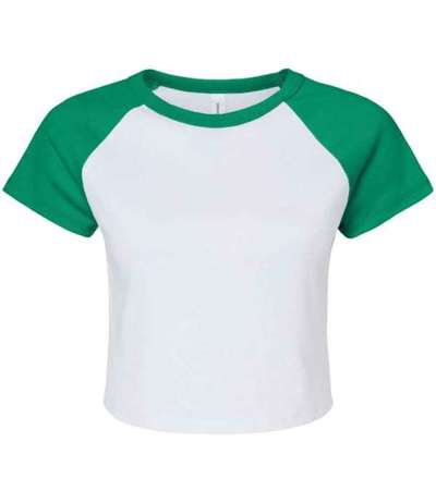 Ladies Micro Rib Raglan T shirt