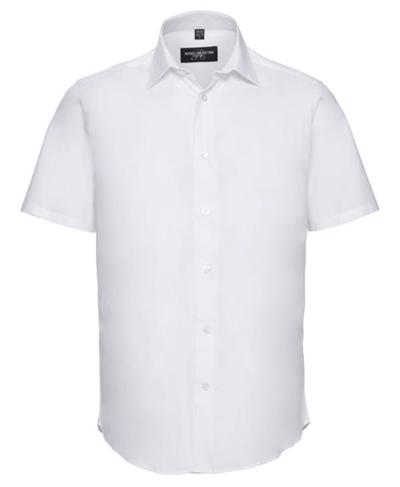Men's Short Sleeve Easy Care Fitted Shirt