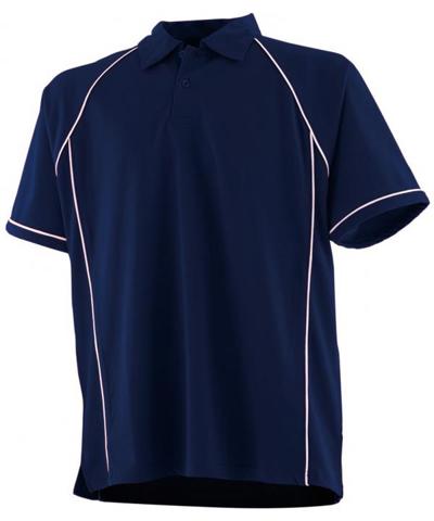 Piped Performance Polo