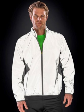 Luxe reflective hi vis jacket