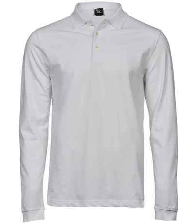 Tee Jays Luxury Stretch Long Sleeve Polo Shirt