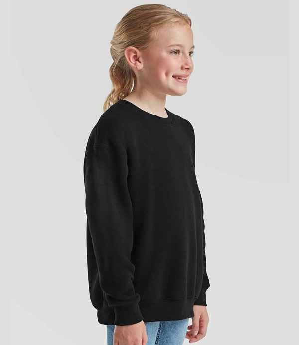 Fruit of the Loom Kids Premium Drop Shoulder Sweatshirt