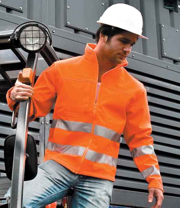 Result Safe-Guard Hi-Vis Soft Shell Jacket