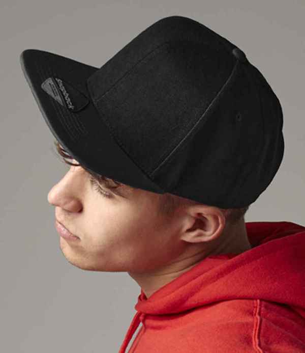 Beechfield Original Flat Peak 6 Panel Snapback Cap