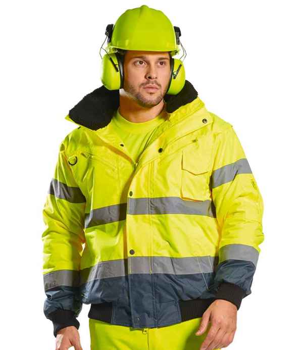 Portwest 3-in-1 Hi-Vis Bomber Jacket