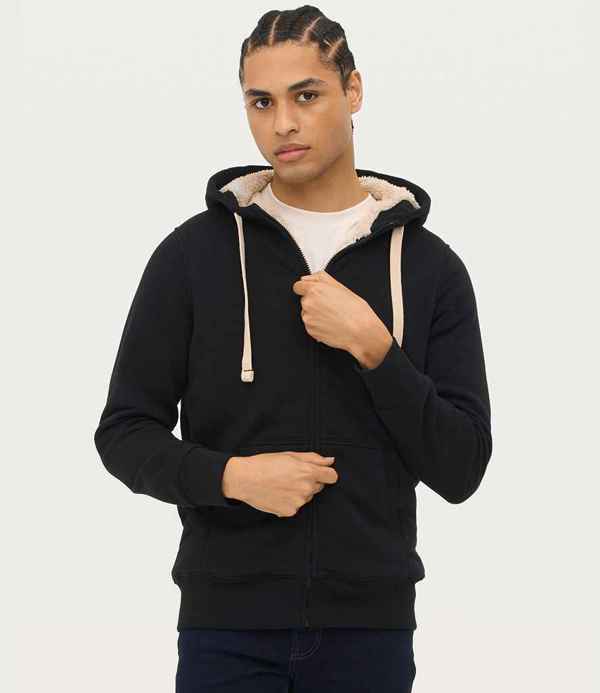 SOL'S Unisex Sherpa Hooded Jacket