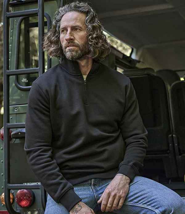 Tee Jays Half Zip Sweatshirt